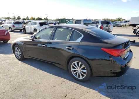 2015 Infiniti Q50 Base из США, поврежденный, VIN JN1BV7AR9FM398975